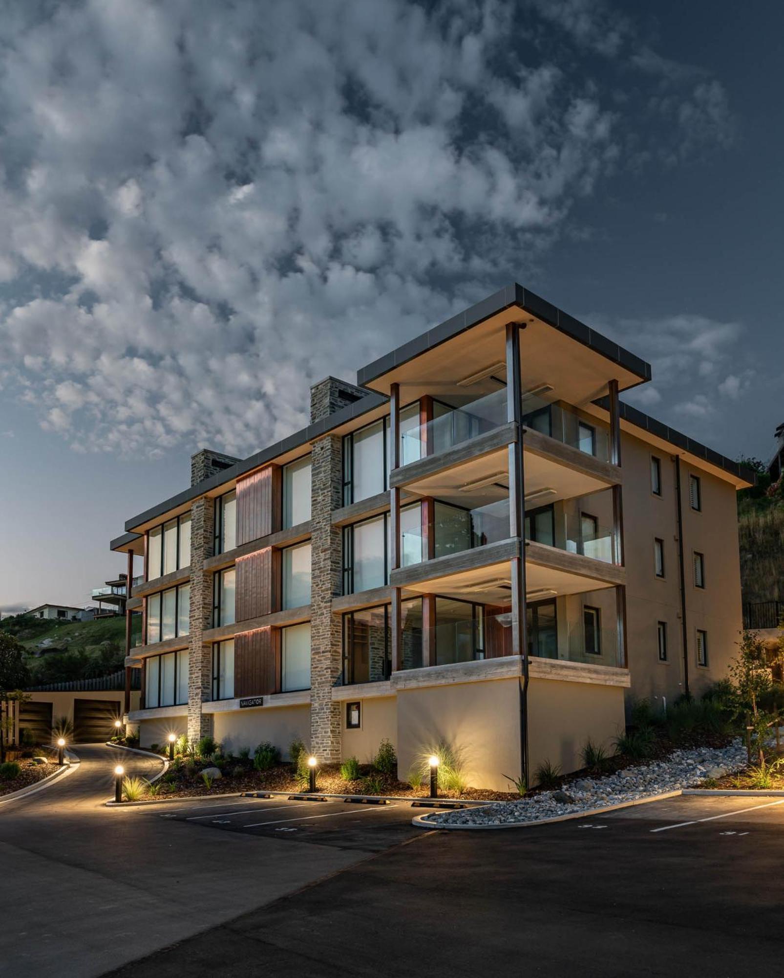 Marina Terrace Apartments, Wanaka Exteriör bild